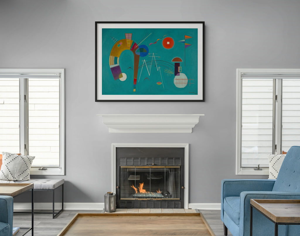 Couple à cheval - Vassily Kandinsky - Toile premium 430g (qualité galerie)