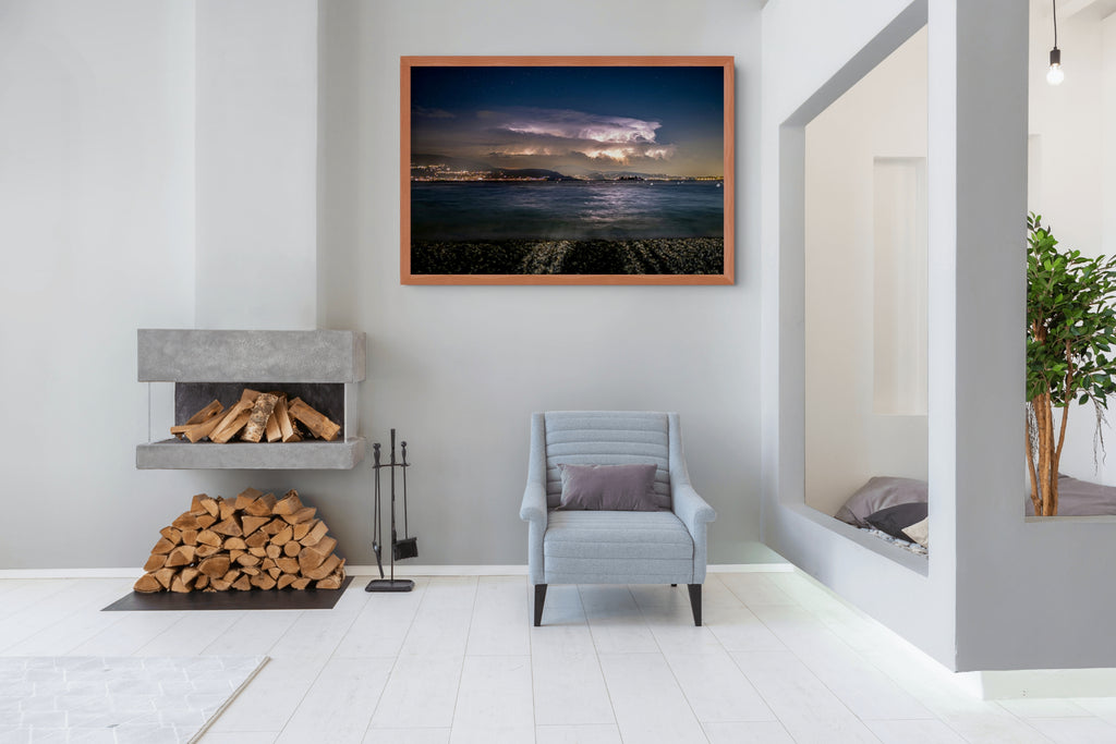 Cielo y Paisaje - Lienzo premium 430g (calidad de galeria)