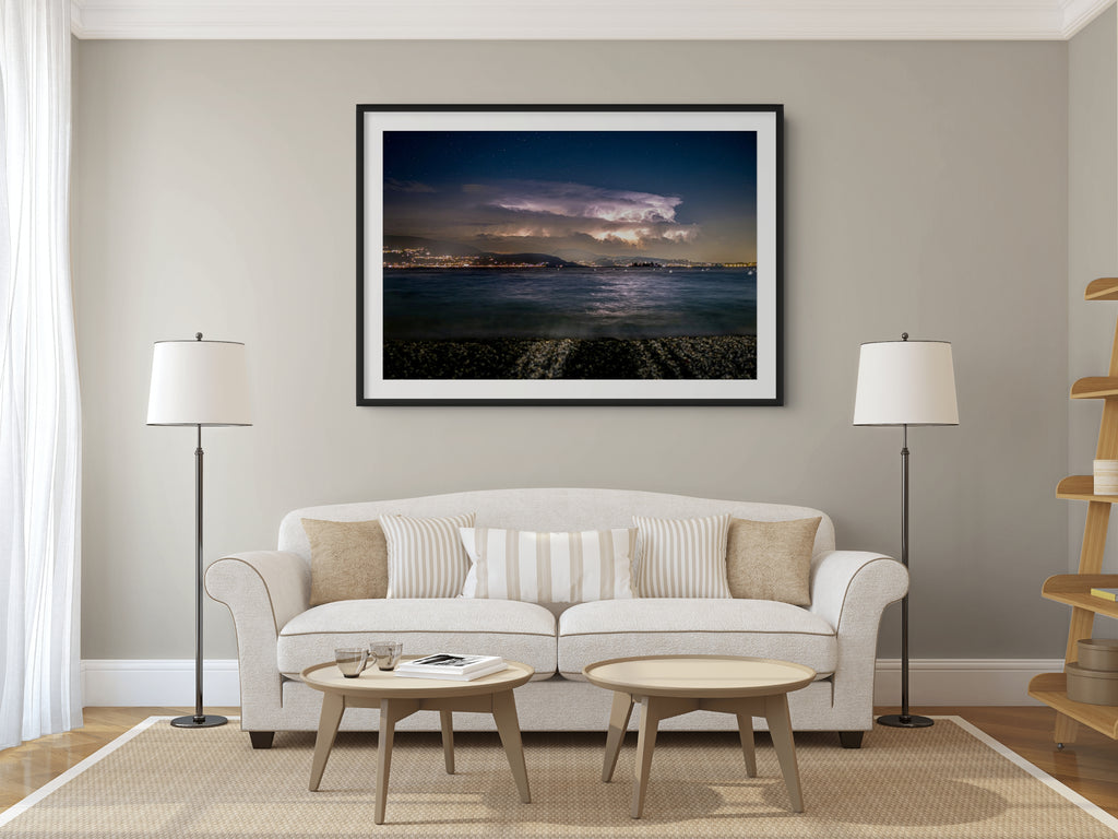 Cielo y Paisaje - Lienzo premium 430g (calidad de galeria)