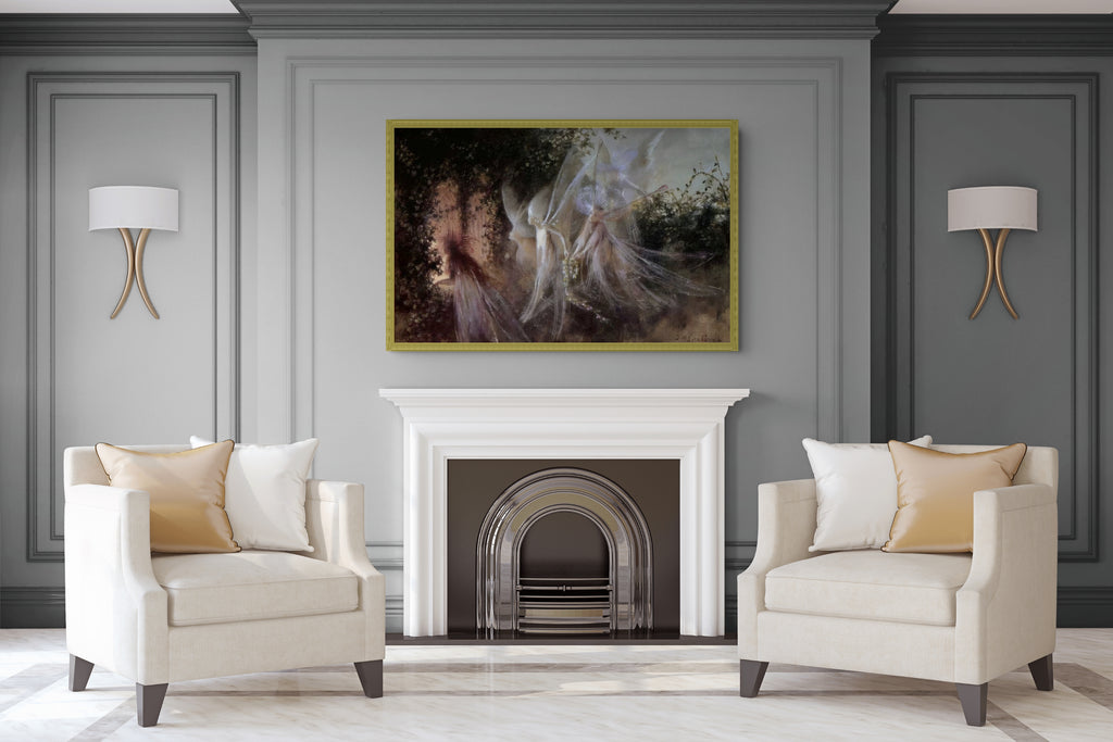 Fairy Passage - John Anster Fitzgerald - Premium Canvas 430g (gallery quality)