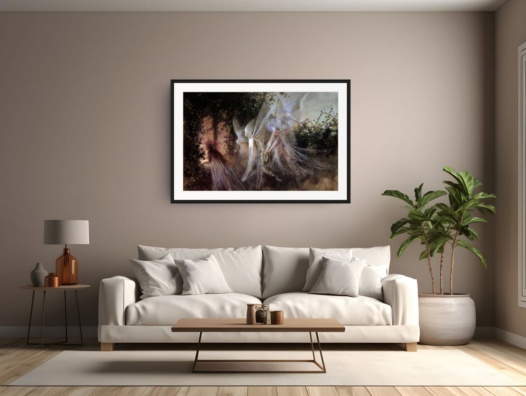 Fairy Passage - John Anster Fitzgerald - Premium Canvas 430g (gallery quality)