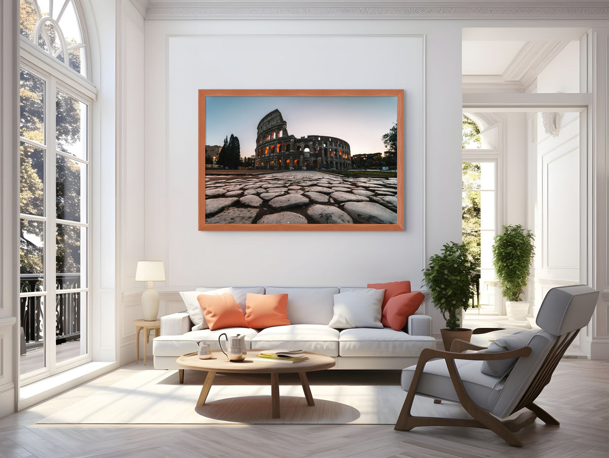 Cielo y Paisaje - Lienzo premium 430g (calidad de galeria)