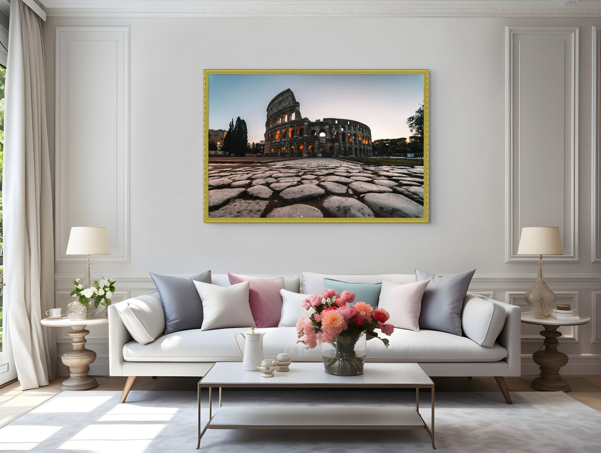 Cielo y Paisaje - Lienzo premium 430g (calidad de galeria)