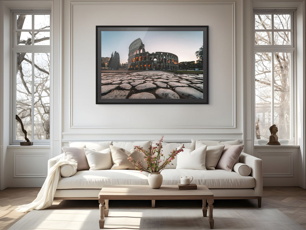 Cielo y Paisaje - Lienzo premium 430g (calidad de galeria)