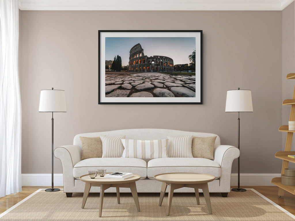 Cielo y Paisaje - Lienzo premium 430g (calidad de galeria)