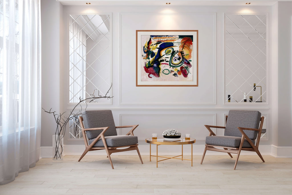 Fragmento I para la composicion VII - Wassily Kandinsky- Lienzo premium 430g (calidad de galeria)