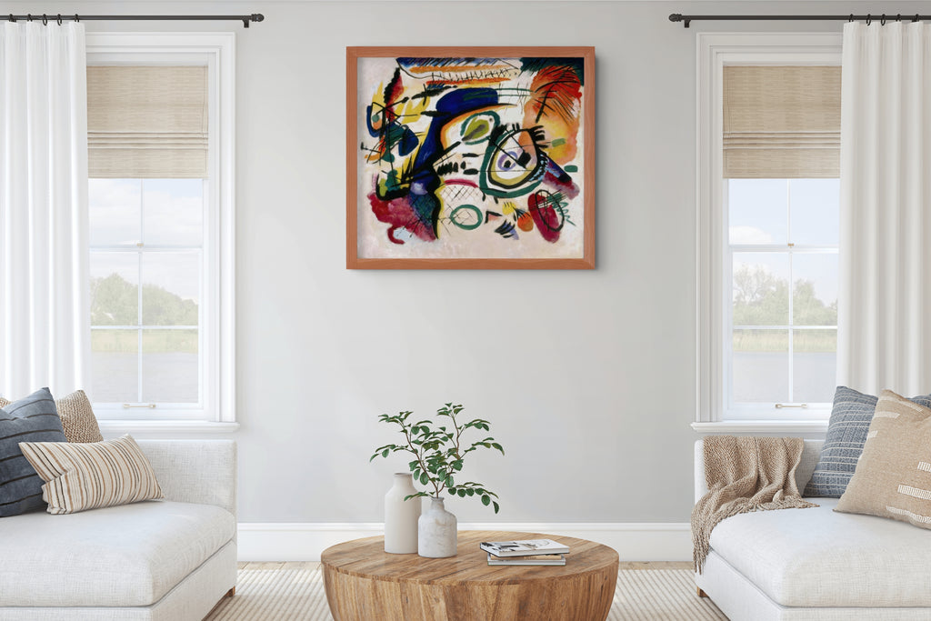 Fragmento I para la composicion VII - Wassily Kandinsky- Lienzo premium 430g (calidad de galeria)