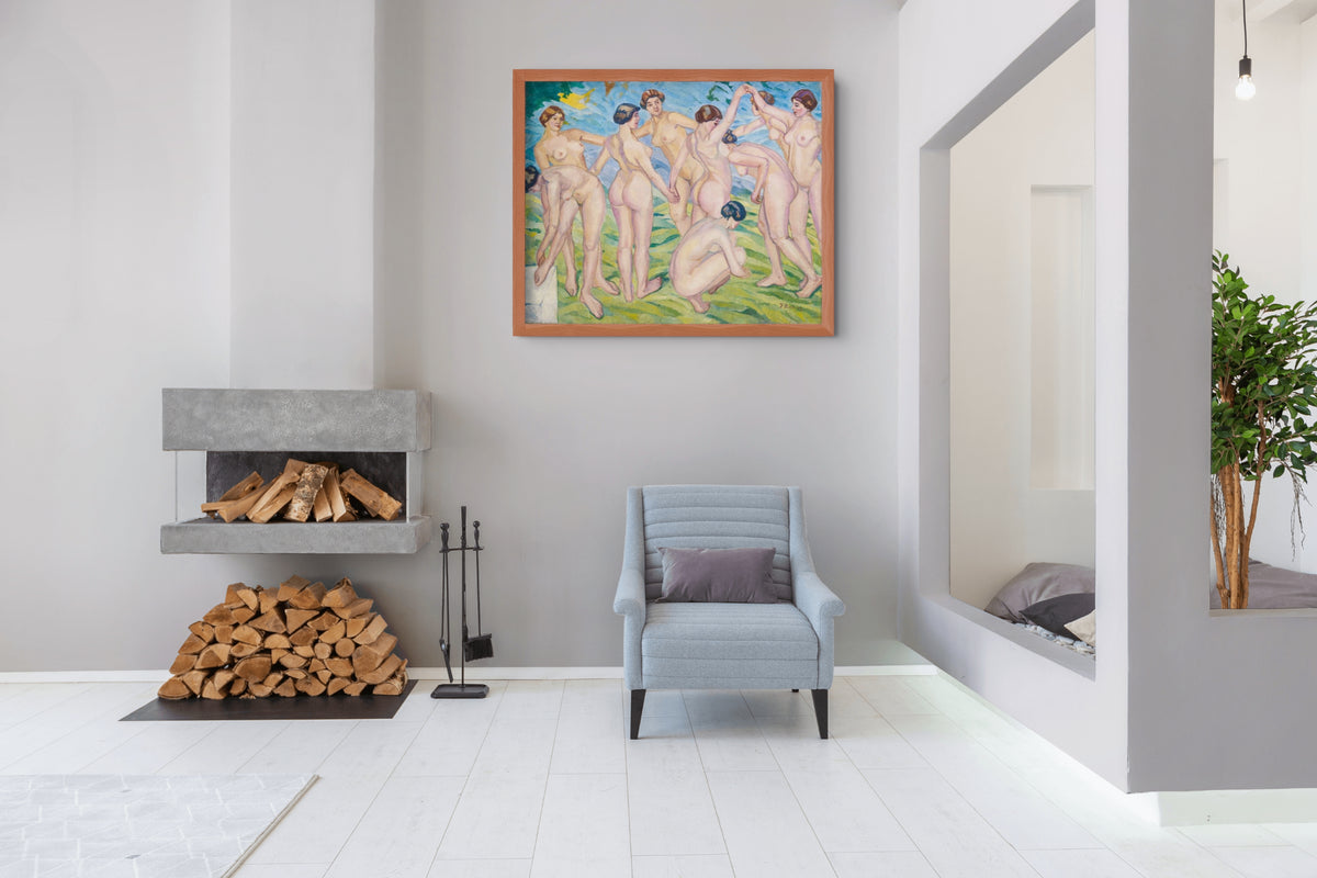 The Kiss - Edvard Munch - Premium canvas 430g (gallery quality)
