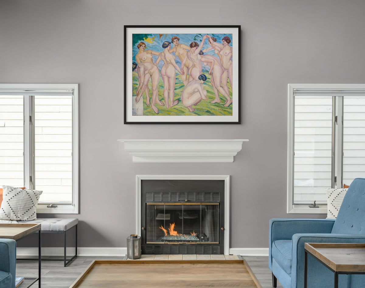 The Kiss - Edvard Munch - Premium canvas 430g (gallery quality)