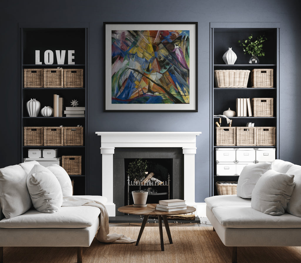 Tirol - Franz Marc - Lienzo premium 430g (calidad de galeria)