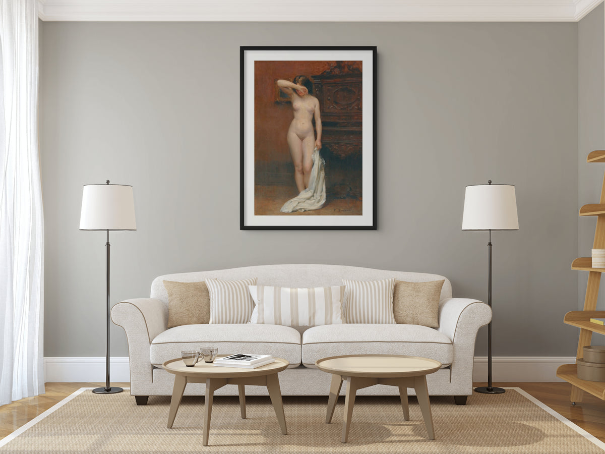 The Kiss - Edvard Munch - Premium canvas 430g (gallery quality)