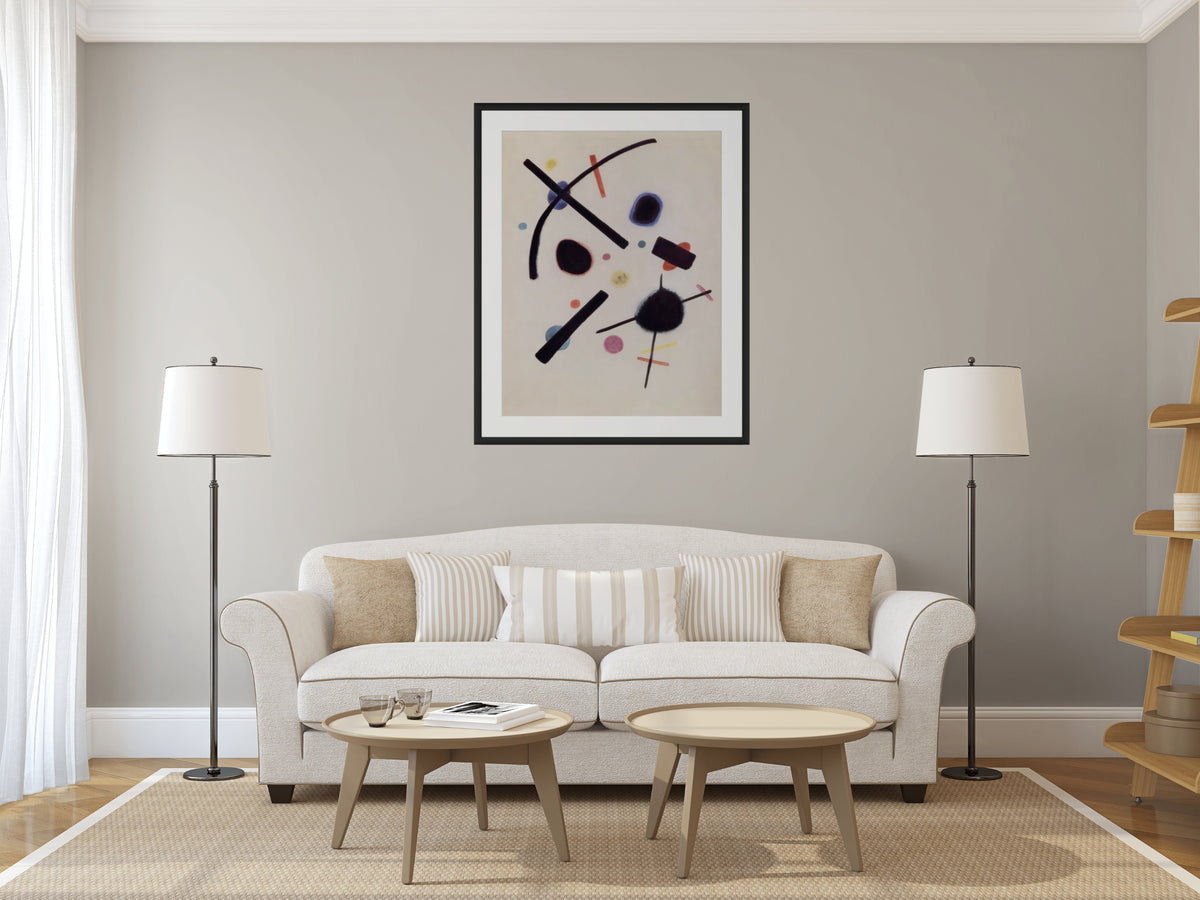 Couple on Horseback - Wassily Kandinsky - Premium 430g canvas (gallery quality)