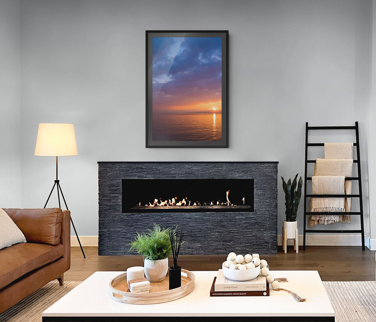 Cielo y Paisaje - Lienzo premium 430g (calidad de galeria)