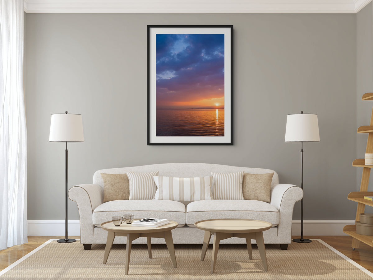 Cielo y Paisaje - Lienzo premium 430g (calidad de galeria)