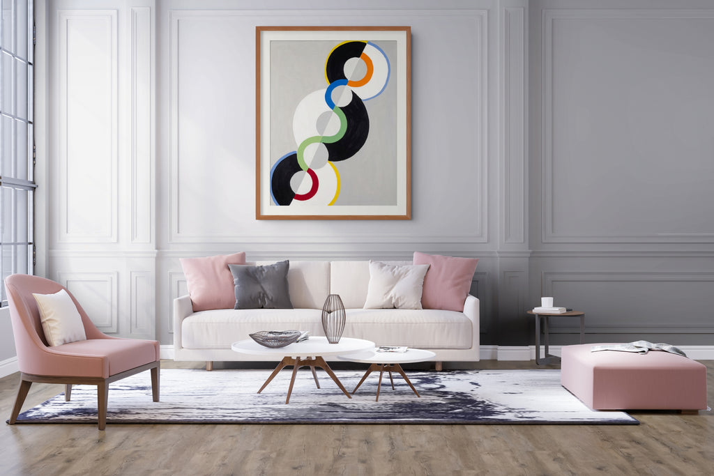 Simultaneous Windows - Robert Delaunay - Premium 430g Canvas (gallery quality)