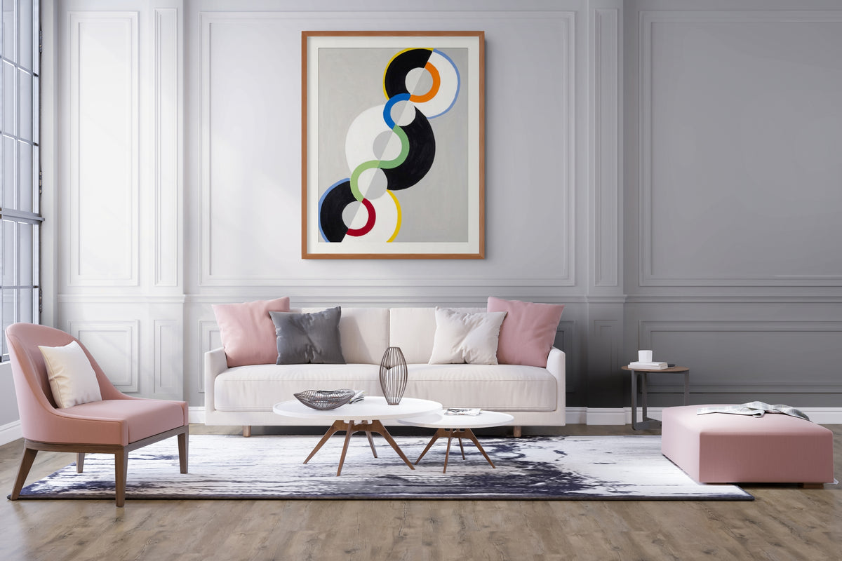 Simultaneous Windows - Robert Delaunay - Premium 430g Canvas (gallery quality)