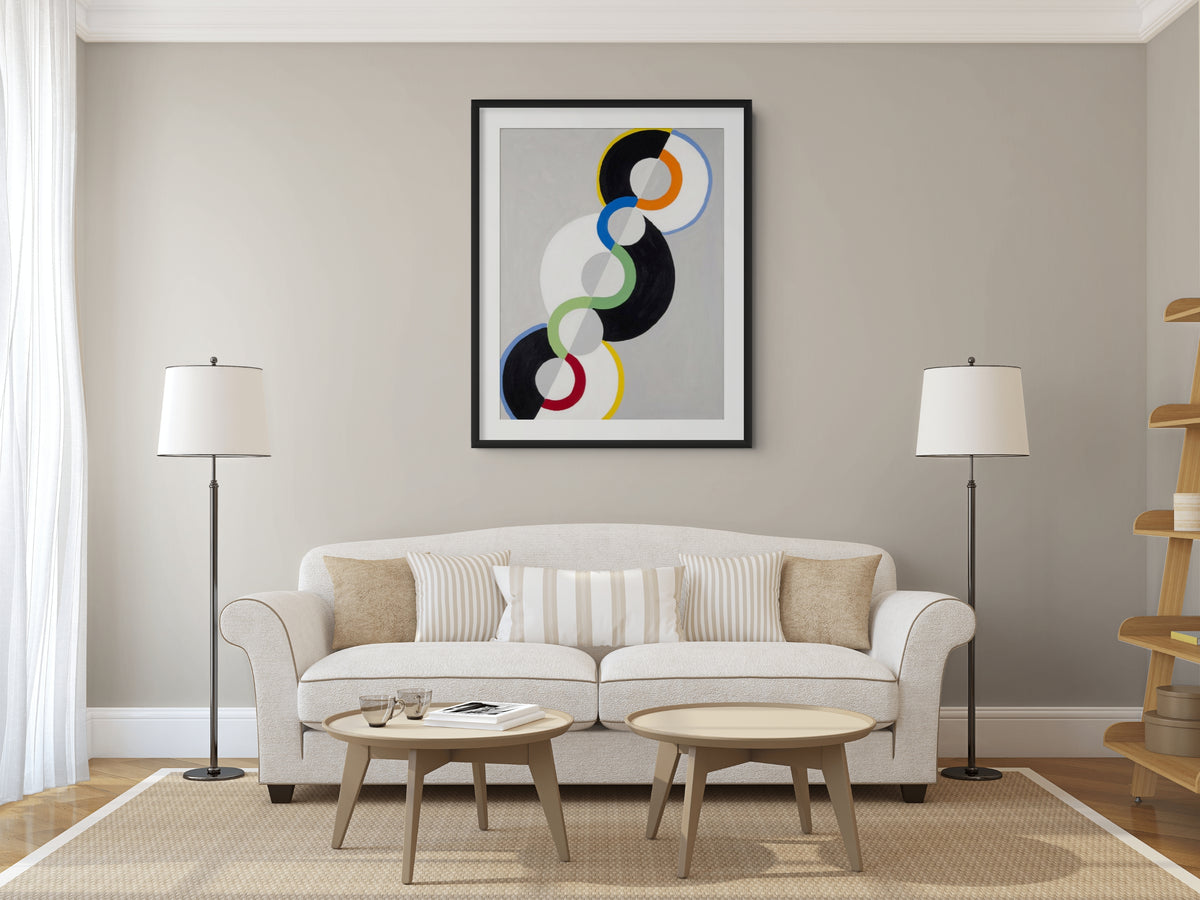 Simultaneous Windows - Robert Delaunay - Premium 430g Canvas (gallery quality)