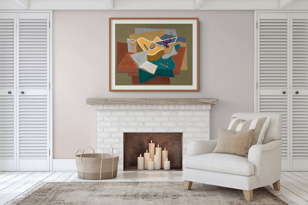 L'as de carreau - Juan Gris - Toile premium 430g (qualité galerie)