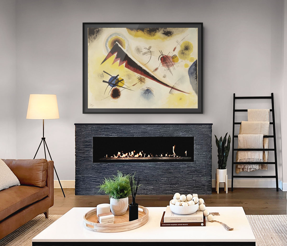 Fin de año - Wassily Kandinsky - Lienzo premium 430g (calidad de galeria)