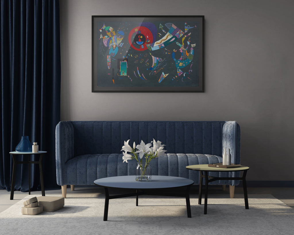 Couple à cheval - Vassily Kandinsky - Toile premium 430g (qualité galerie)