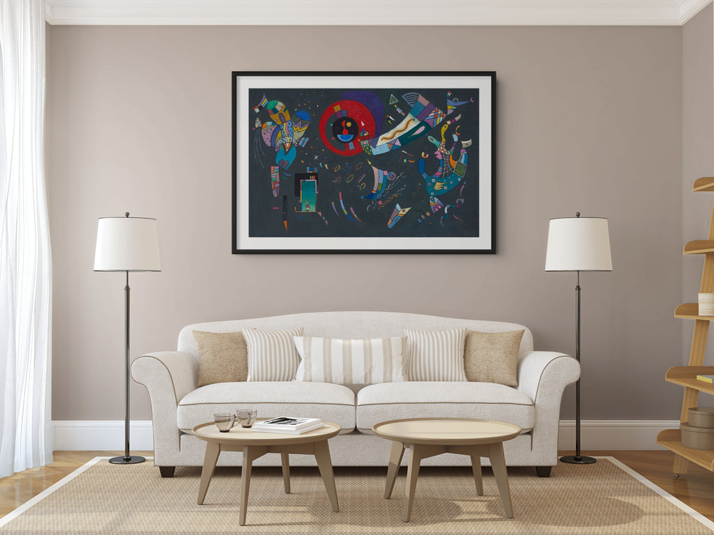 Couple à cheval - Vassily Kandinsky - Toile premium 430g (qualité galerie)