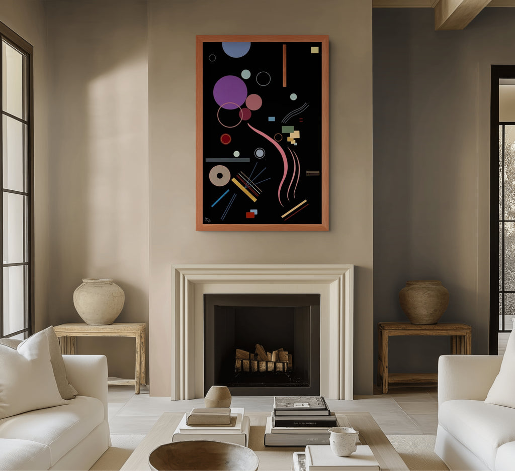 Couple à cheval - Vassily Kandinsky - Toile premium 430g (qualité galerie)