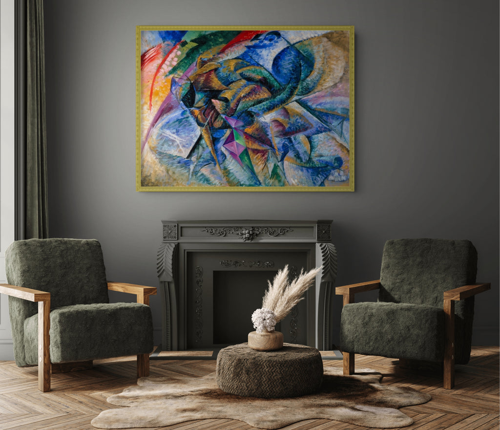 Le buveur - Umberto Boccioni - Toile premium 430g (qualité galerie)