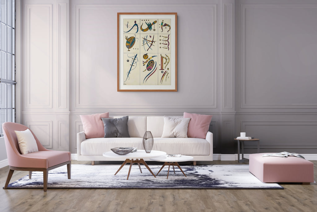 Couple à cheval - Vassily Kandinsky - Toile premium 430g (qualité galerie)