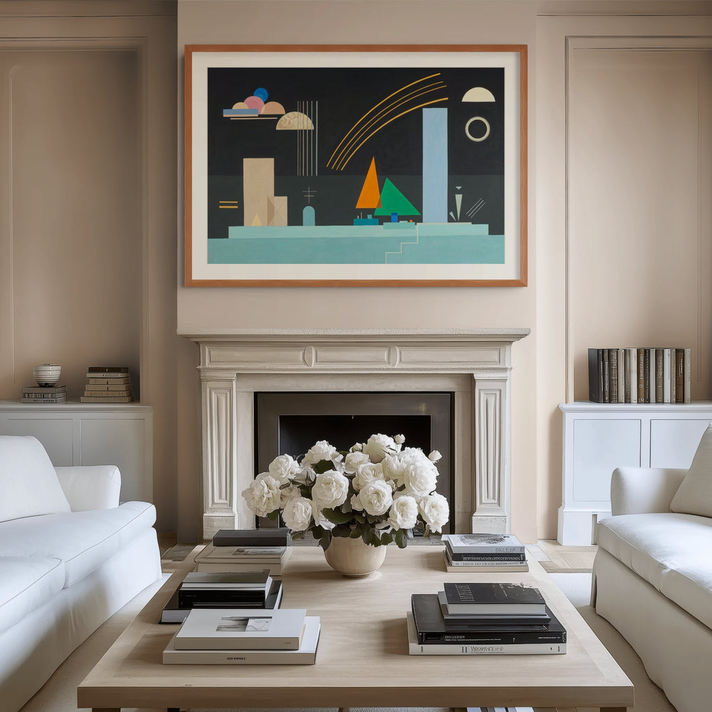 Couple à cheval - Vassily Kandinsky - Toile premium 430g (qualité galerie)