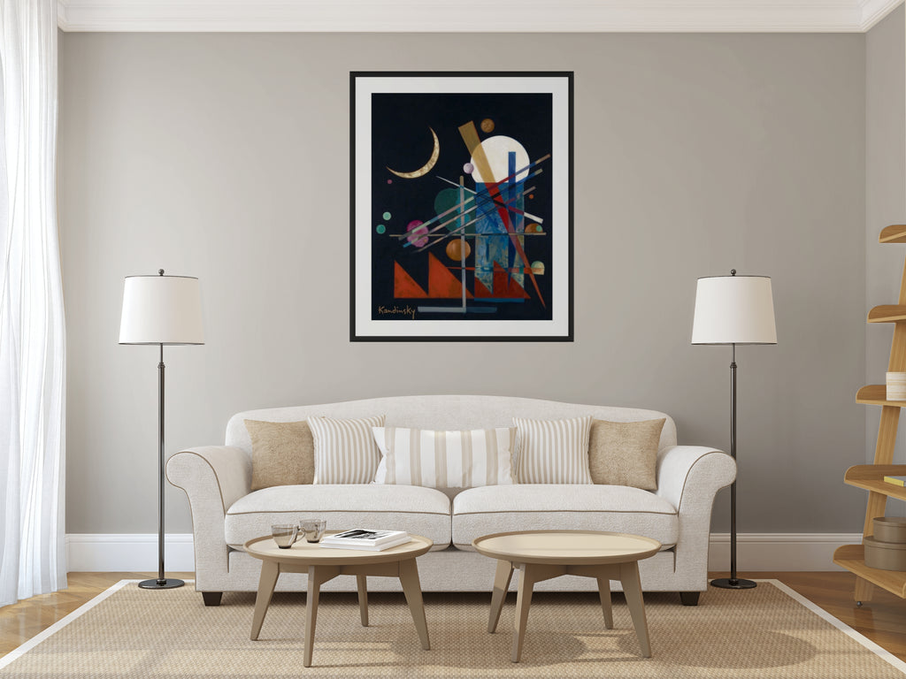 Couple on Horseback - Wassily Kandinsky - Premium 430g canvas (gallery quality)