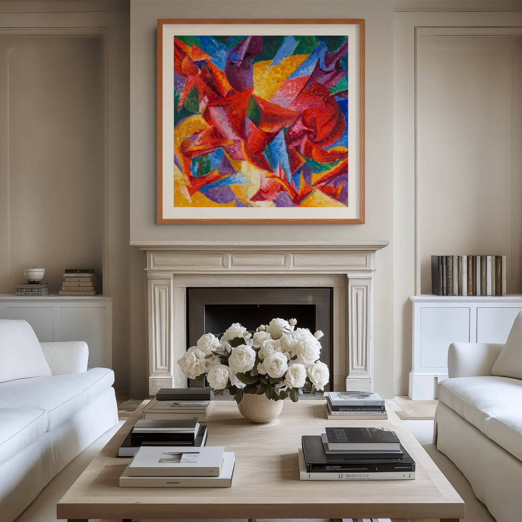 Le buveur - Umberto Boccioni - Toile premium 430g (qualité galerie)