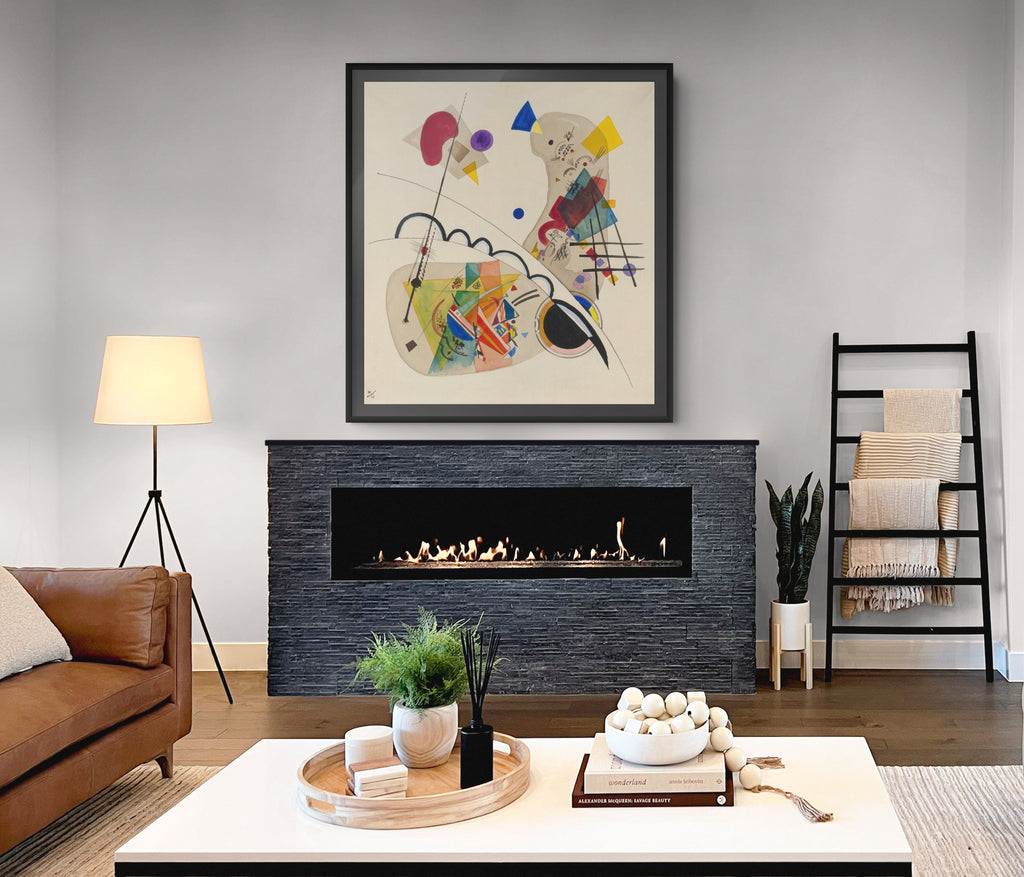 Couple à cheval - Vassily Kandinsky - Toile premium 430g (qualité galerie)