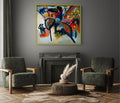 Couple on Horseback - Wassily Kandinsky - Premium 430g canvas (gallery quality)