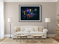 Couple on Horseback - Wassily Kandinsky - Premium 430g canvas (gallery quality)