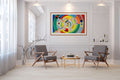 Fenêtres ouvertes simultanément - Robert Delaunay - Toile premium 430g (qualité galerie)