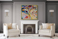 Couple on Horseback - Wassily Kandinsky - Premium 430g canvas (gallery quality)