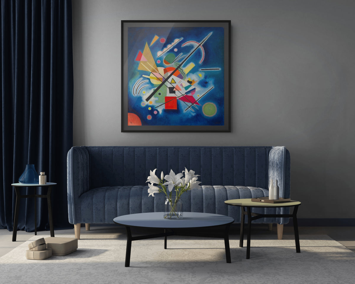 Couple on Horseback - Wassily Kandinsky - Premium 430g canvas (gallery quality)