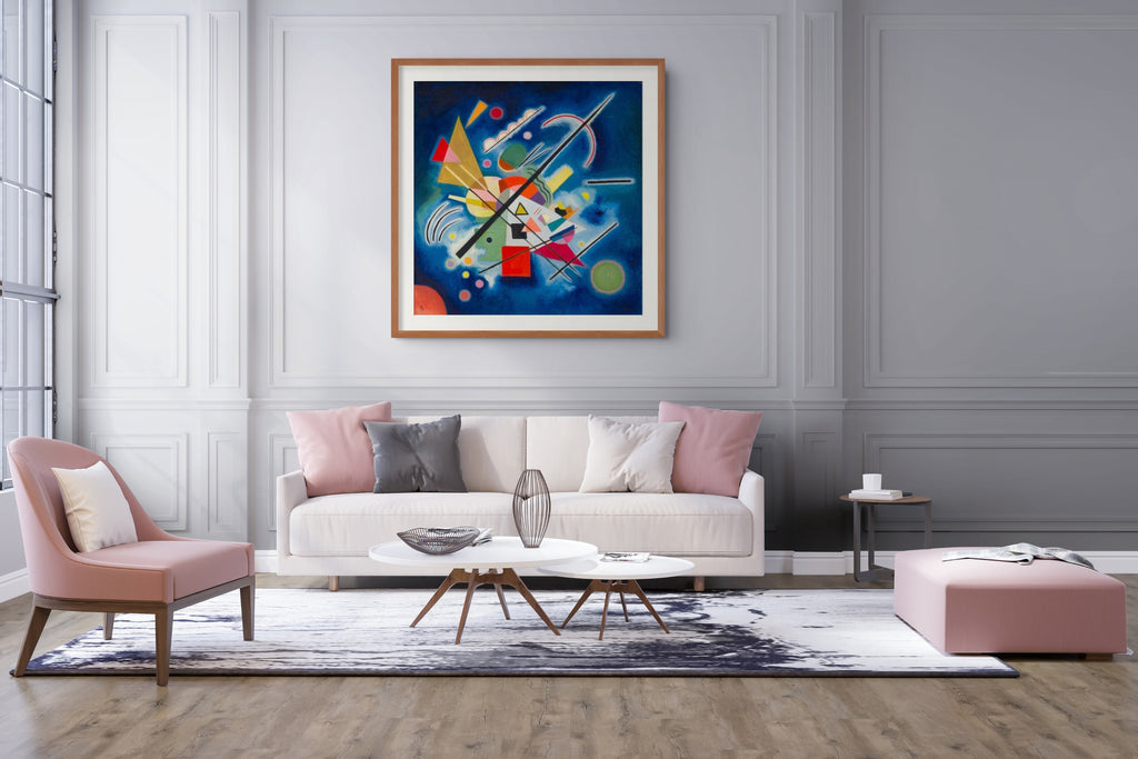 Couple on Horseback - Wassily Kandinsky - Premium 430g canvas (gallery quality)
