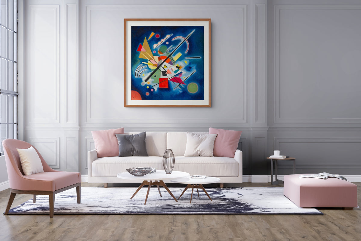 Couple on Horseback - Wassily Kandinsky - Premium 430g canvas (gallery quality)