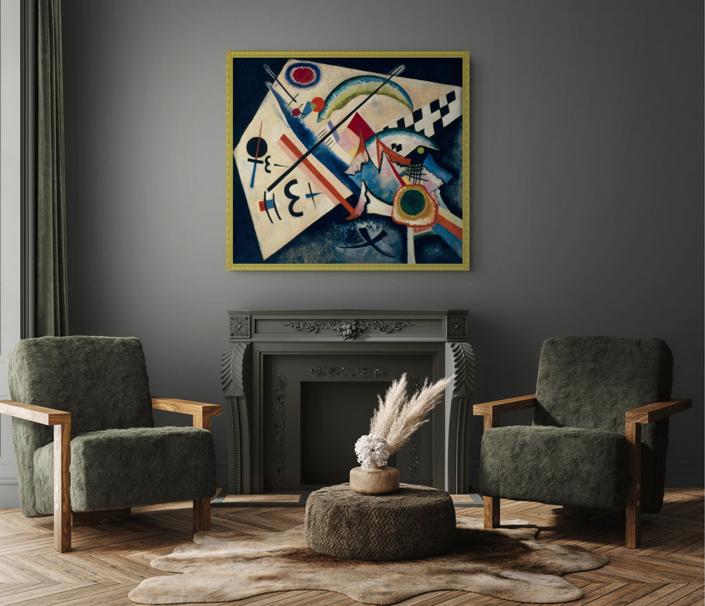 Couple on Horseback - Wassily Kandinsky - Premium 430g canvas (gallery quality)