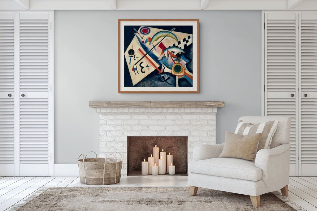 Couple on Horseback - Wassily Kandinsky - Premium 430g canvas (gallery quality)