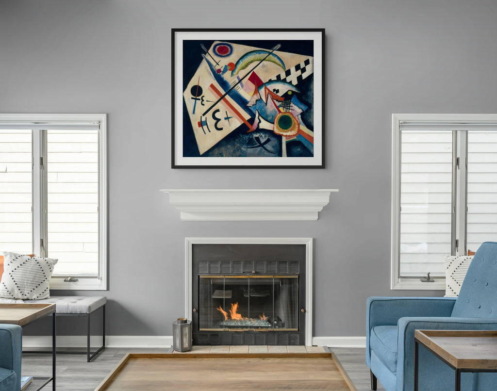 Couple on Horseback - Wassily Kandinsky - Premium 430g canvas (gallery quality)