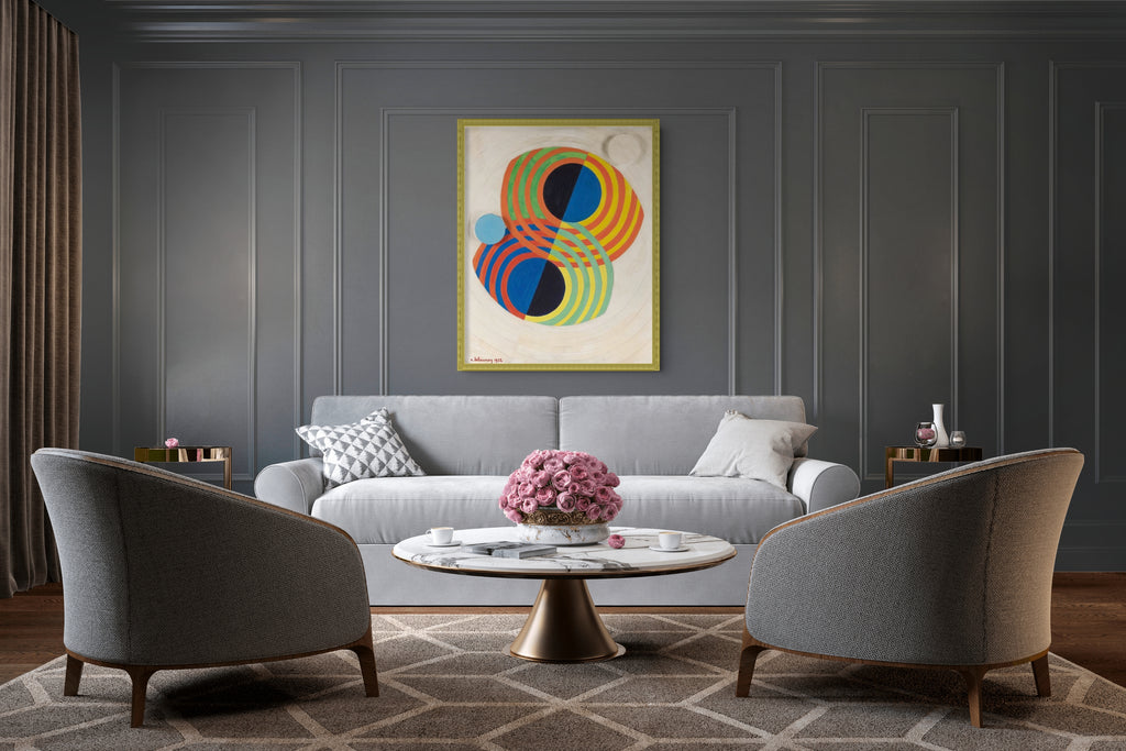Simultaneous Windows - Robert Delaunay - Premium 430g Canvas (gallery quality)