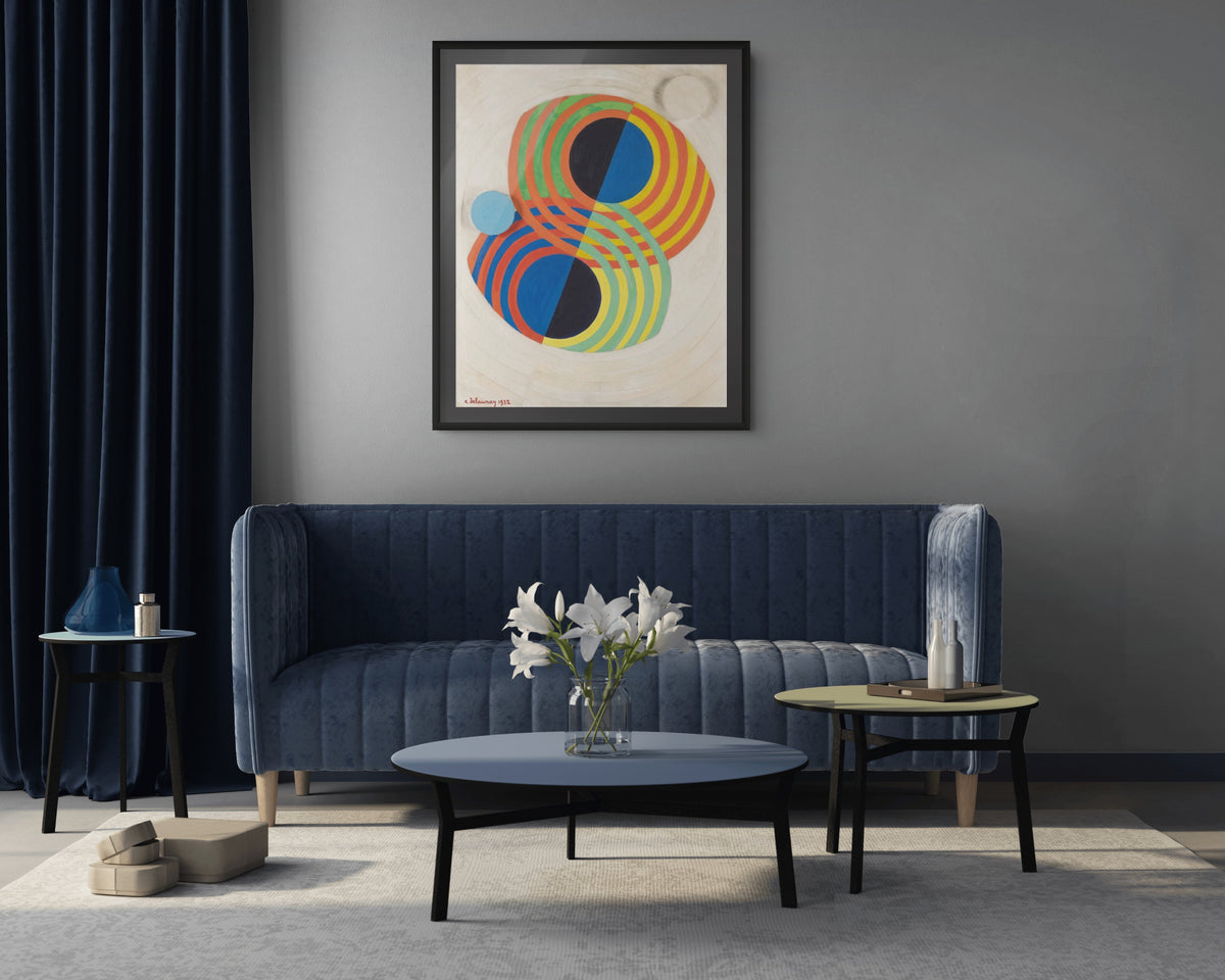 Simultaneous Windows - Robert Delaunay - Premium 430g Canvas (gallery quality)