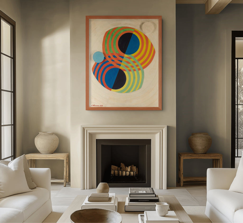 Simultaneous Windows - Robert Delaunay - Premium 430g Canvas (gallery quality)