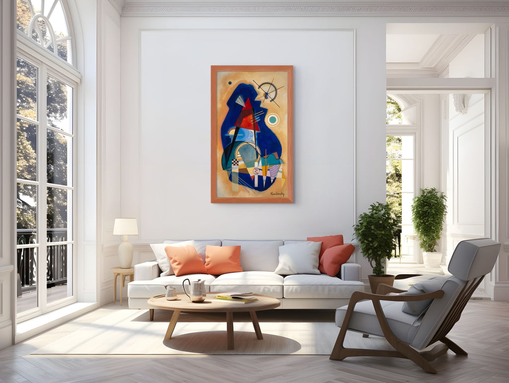 Couple on Horseback - Wassily Kandinsky - Premium 430g canvas (gallery quality)