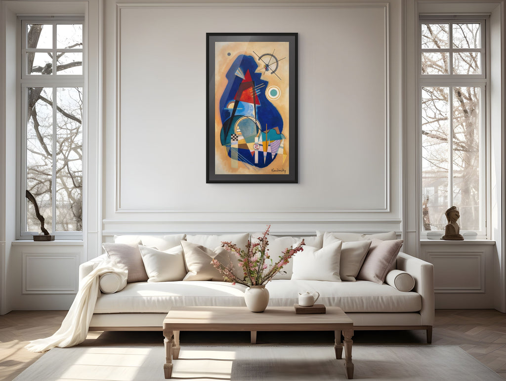 Couple on Horseback - Wassily Kandinsky - Premium 430g canvas (gallery quality)