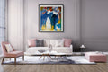 Couple à cheval - Vassily Kandinsky - Toile premium 430g (qualité galerie)