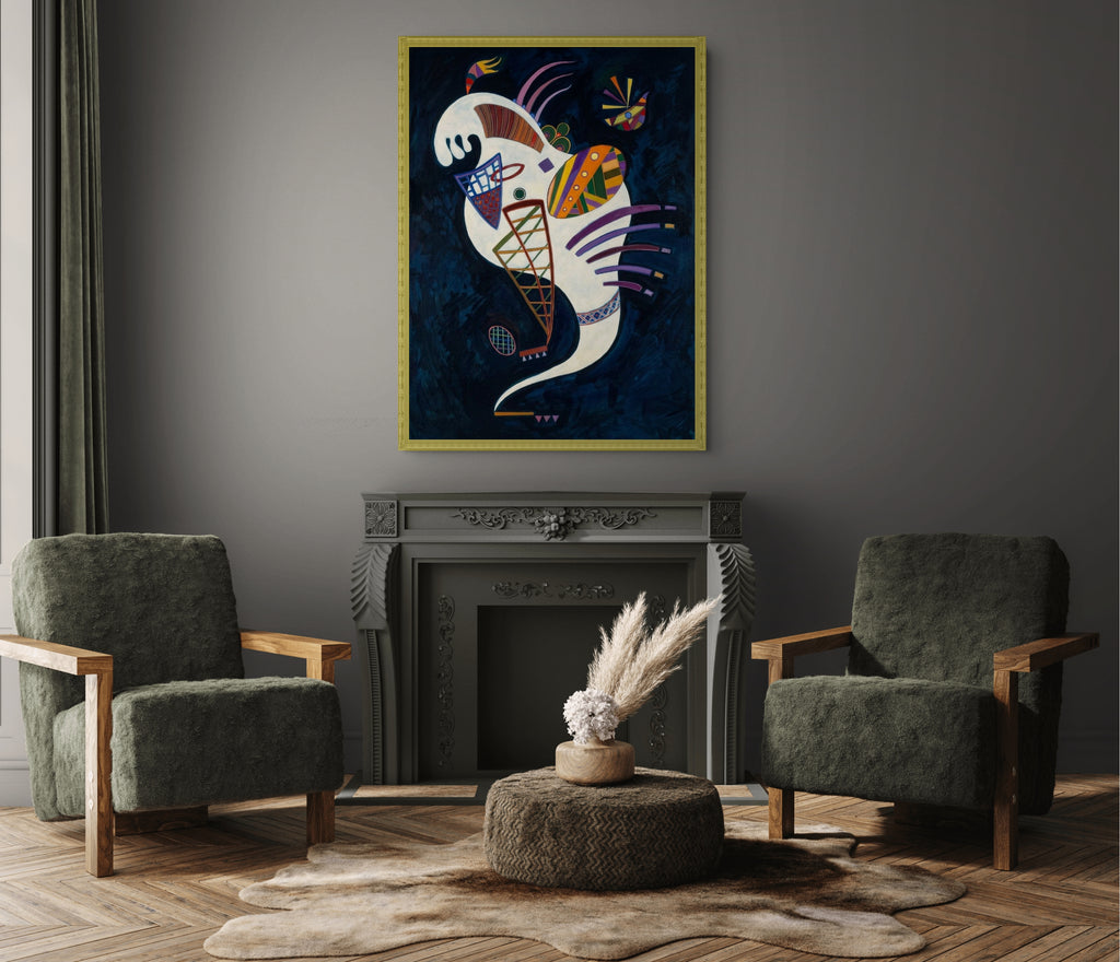 Couple à cheval - Vassily Kandinsky - Toile premium 430g (qualité galerie)