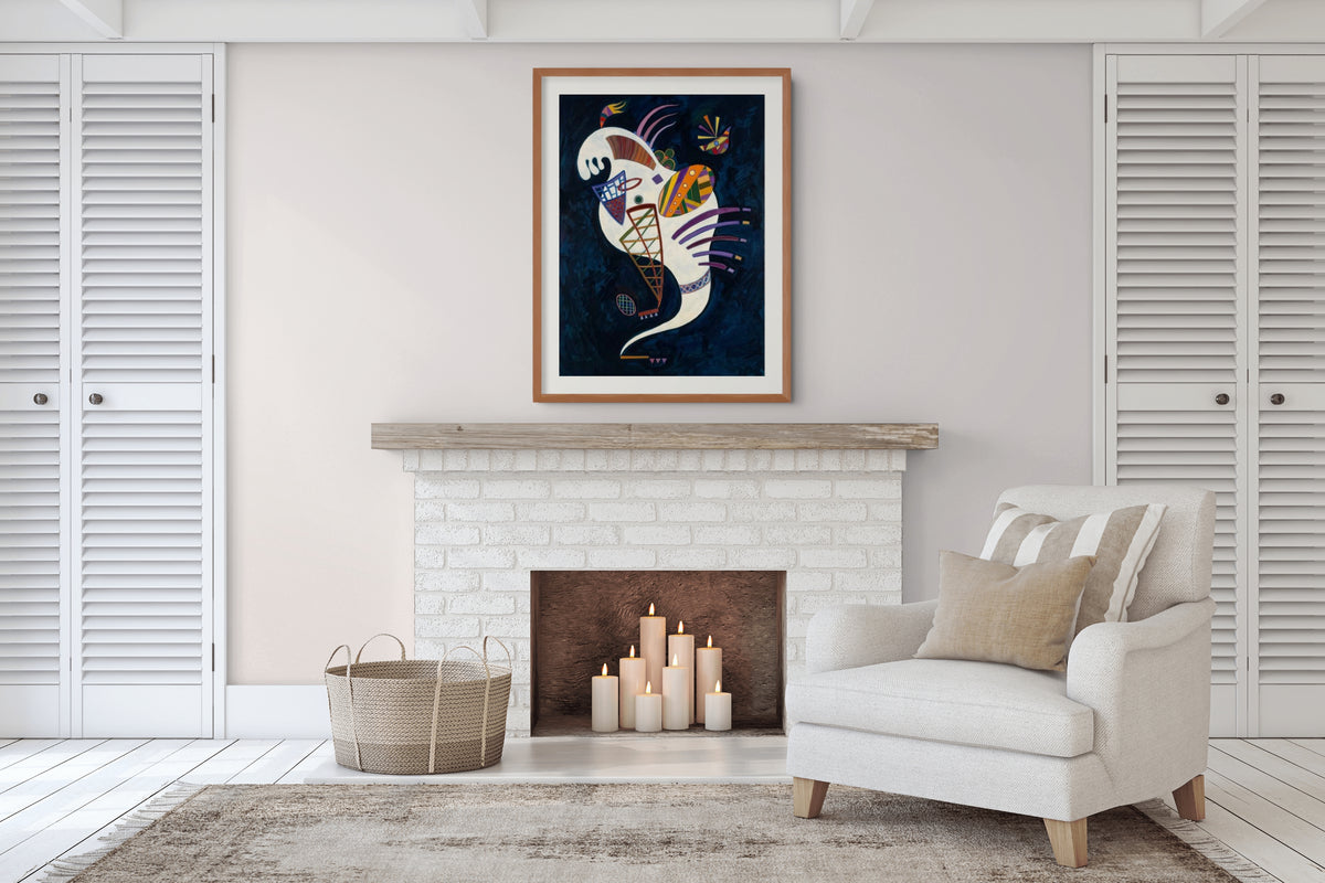 Couple à cheval - Vassily Kandinsky - Toile premium 430g (qualité galerie)